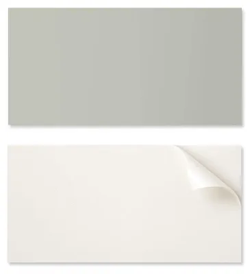 Immagine prodotto di Pannelli adesivi in vinile decorativo per pareti, ideali per il soggiorno, dimensioni 100 x 50 cm, colore grigio-verde