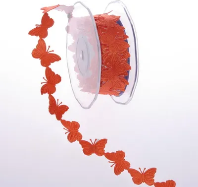 Produktbild von Schmetterlinge SeKleBo® - Orange - 30mm - 10m - 89116-30-10-20