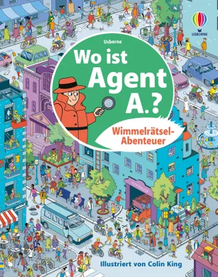 Produktbild von Wimmelrätsel-Abenteuer: Wo ist Agent A.?