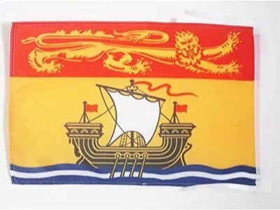 Imagen del producto de Bandera de la provincia canadiense - 45x30 cm - Acero - Nuevo Brunswick