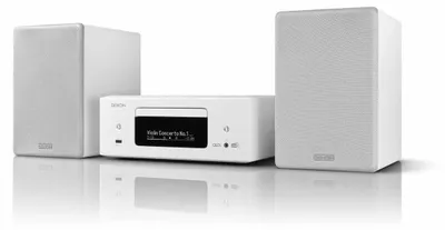 Produktbild von Denon CEOL N12DAB, Home-Audio-Minisystem, Weiß, 1 Disks, 65 W, 2-Wege, DAB, DAB+, FM