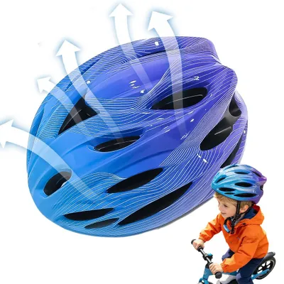 Produktbild von Schutzhelm, Kinderhelm, Fahrradhelm, Rollschuhe Helm Kinderfahrradhelm Helm, Kinder Fahrradhelm mit Belüftung Verstellbar Luftdurchlässig