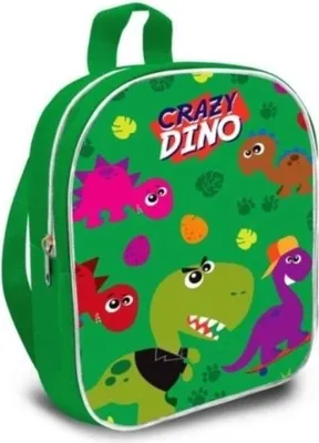 Produktbild von Kinder-Rucksack Euroswan mit einem Fach, Crazy Dino, 29 cm