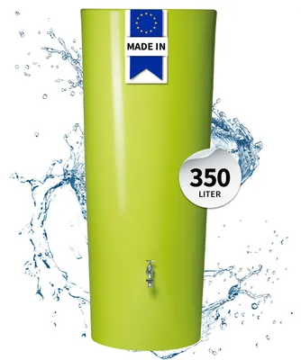 Productafbeelding van GARANTIA COLOR 2in1 regenwatertank 350 L apple incl. plantschaal