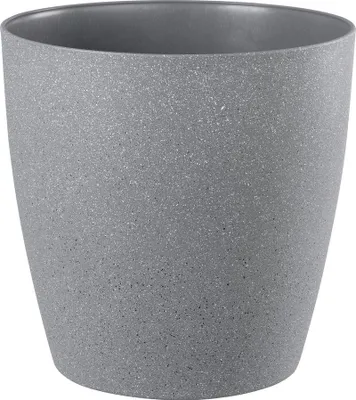 Produktbild von Blumentopf Strend Pro Stone, 35x35 cm, grau, Stein-Effekt