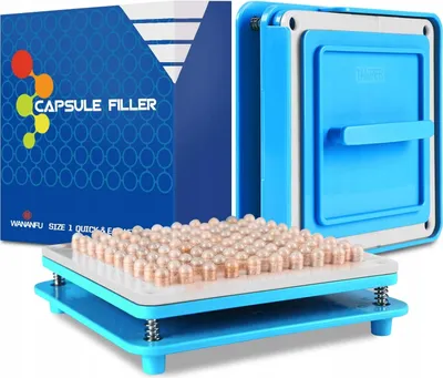 Produktbild von WANANFU Kapselfüller 100 Löcher Größe 1