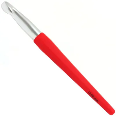 Produktbild von Lana Grossa - Wollhäkelnadel Design Color Softgriff 14cm 12,0mm