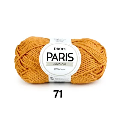 Produktbild von Drops Paris, (50g/75m) 71 mandarine