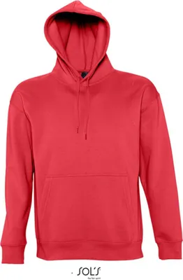 Produktbild von SOLs 13251 | Hooded-Sweater Slam / Damen Kapuzenpulli - Farbe: Red - Größe: XS