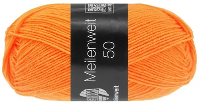 Produktbild von Lana Grossa - Meilenweit 4-fach 50g 1422 orange