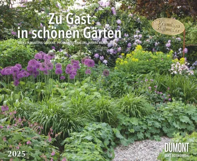 Produktbild von Zu Gast in schönen Gärten 2025 - DUMONT Garten-Kalender - Querformat 52 x 42,5 cm - Spiralbindung