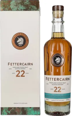 Produktbild von Fettercairn 22 Years Old Highland Single Malt Scotch Whisky 47% Vol. 0,7l in Geschenkbox