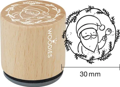 Produktbild von COLOP Motiv-Stempel Woodies "Weihnachtsmann"