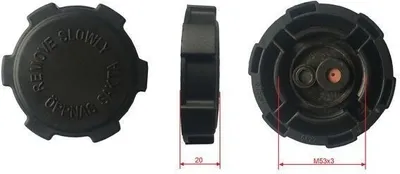 Obrázok produktu pre THERMOTEC DBSC003TC – kryt chladiča chladacej kvapaliny pre vozidlá SCANIA P, G, R, T – série 3 – série 4