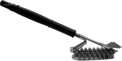 Produktbild von Nexgrill Edelstahl Grillbürste mit spiralförmigen Borsten und Schaber
