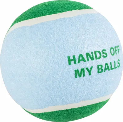 Obrázek produktu pro Hračka pro psy Coockoo – tenisový míček Hands Off, modro-zelená