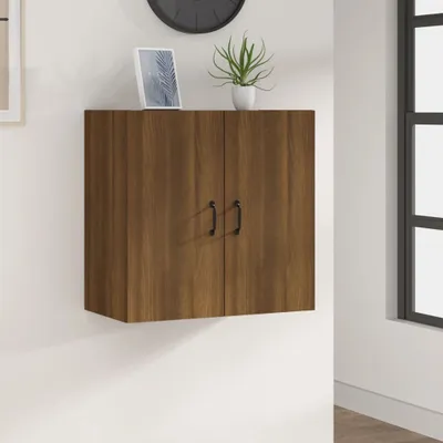 Produktbild von The Living Store Wandschrank Braun Eichen-Optik 60x31x60 cm Holzwerkstoff