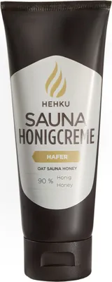 Produktbild von HEHKU Saunahonigcreme Hafer 100 ml Saunacreme Peelingcreme für den Saunagang