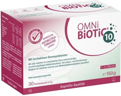 Zdjęcie produktu dla Omni Biotic 10 Saszetki w proszku 30X5 g