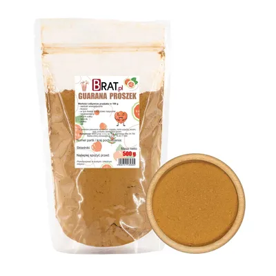 Image de Guarana en poudre 500g Brat.pl