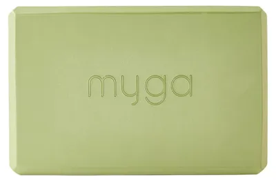 Obrázek produktu pro Pěnová kostka na jógu Myga – zelená