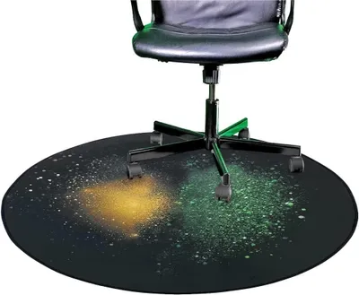 Produktbild von Solidchoice –  Gaming- und Bürostuhlmatte – 115 x 115 cm für Holzböden