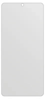 A screen protector for a smartphone.