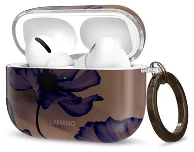 Obrázok produktu pre Puzdro Tech-Protect Lamano pre AirPods Pro 1, 2 - hnedo-fialové