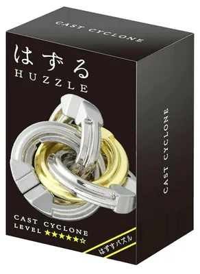 Obrázek produktu pro Logická hra Eureka – Huzzle Cast Cyclone, kovová skládačka pro dospělé