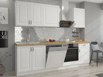 Obrázek produktu pro Kuchyňská linka 250/250 cm FRYZIA 3 - bílá
