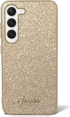 Obrázok produktu pre Case Guess Glitter Script Na Samsung Galaxy S24 - Zlato