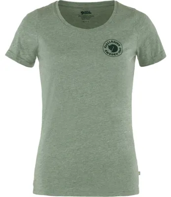 Obrázok produktu pre Dámske tričko Fjällräven Övik 1960 Logo T-Shirt W (patina green) veľkosť S