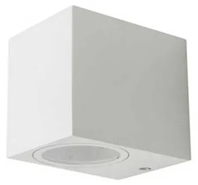 Immagine prodotto di V-TAC VT-7651 lampada portafaretto led da parete quadrato in alluminio bianco 1xGU10 – SKU 7539