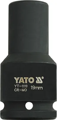 Produktbild von Yato 6-Kant-Schlagsteckschlüssel 3/4" Lang 19Mm