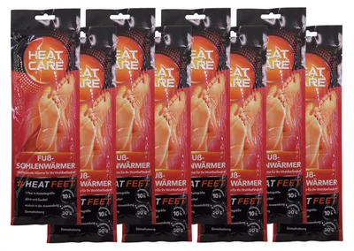 Produktbild von 5 Paar Fußsohlenwärmer 'Heat Feet' Wärmesohlen Schuhwärmer Sohle Fußwärmer