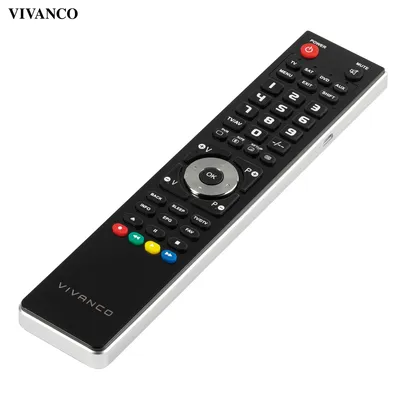 Zdjęcie produktu dla ViVanco™37600, DTC, DTT, DTV, DVD/Blu-ray, DVDR-HDD, DVR, System kina domowego, PC, SAT, STB, TV, TV set-top box,..., Naciśnij przyciski, Czarny
