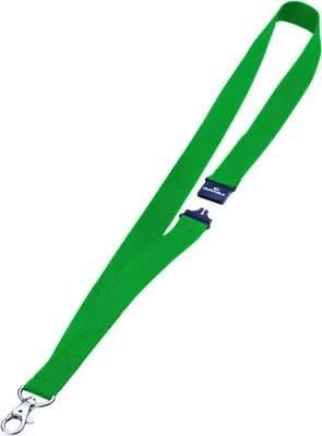 Produktbild von Durable Textilband (20, mit Sicherheitsverschluss, 44 x 20 mm) Packung à 10 Stück, grün, 813705