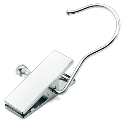 Productafbeelding van Elzusha - Roestvrijstalen Haak Clips - 8 Stuks voor Kleding