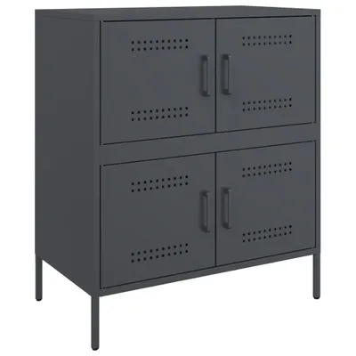 Immagine prodotto di Credenza Antracite 68x39x79 cm in Acciaio