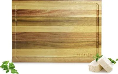 Zdjęcie produktu dla Taca z drewna akacjowego 40 x 30 cm do kuchni