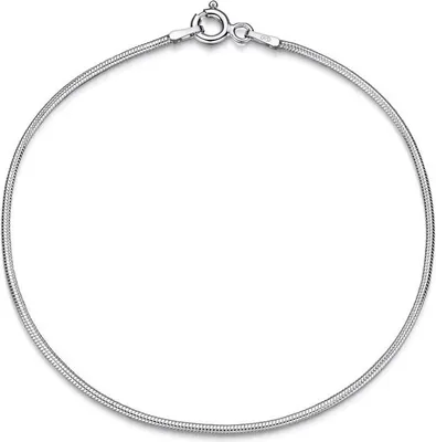 Produktbild von SILBERKETTEN STORE Schlangenkette Armband 1,2mm - 925 Silber, Länge wählbar von 16-25cm - 20cm