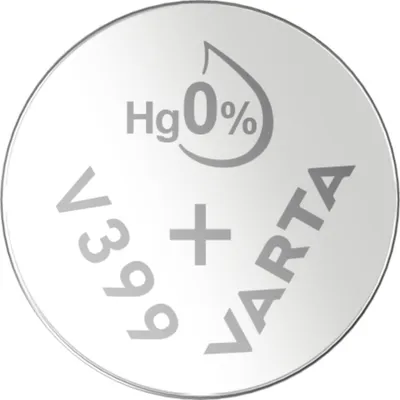 Produktbild von Varta Watches V399, Nickel–Metal Hydride (NiMH), 1.55 V, 42 mAh, 0.75 g