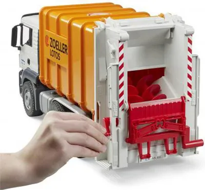 Produktbild von BRUDER 3762, MAN, 3 Jahr(e), Kunststoff, Gelb
