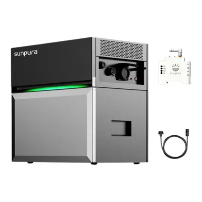 Produktbild von Powerness Balkonkraftwerk Speicher, Sunpura S2400 All-in-One Speichersystem Energiespeichersystem 2,4 kWh (bis 9,6 kWh erweiterbar) mit Smarter Zähler