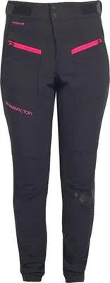 Obrázok produktu pre HAVEN Dlhé cyklistické šortky bez náprsenky - FACTORY AIR - Black/Pink L