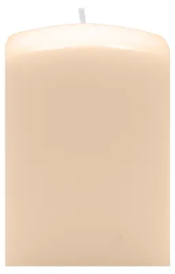 Produktbild von Quader Kerzen Champagner 10 x Ø 6/6 cm, 16 Stück