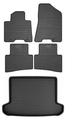 Immagine prodotto di Tappetini gomma SolidPRO + bagagliaio per Hyundai Tucson III 2018- 5 pezzi