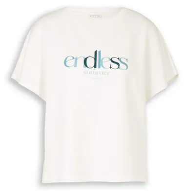 Produktbild von Loose Fit Scuba T-Shirt mit Print