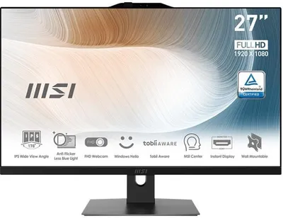 Produktbild von MSI Modern AM272P 12M-1063AT, 68,6 cm (27"), Full HD, Intel® Core™ i5, 16 GB, 512 GB, Windows 11 Home