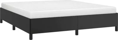 Produktbild von "Winter Sale" Klassische Betten - Schwarz Bettgestell - Doppelbett Schwarz 180x200cm Kunstleder DE4180260